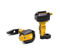 pour ER-6N pour ER-6F 2012-2016 Moto CNC Protection Contre Les Chutes Cadre Curseur Carénage Garde Crash Pad Protecteur(1 Gold)