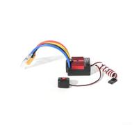 pour esc Balais 60A avec Dissipation Thermique Fan pour esc(red) | Ventilateur intégré, dissipation chaleur optimale, évite surchauffe, maintient performance intensive, design radiateur