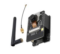 pour ESP32-CAM Module QIQIAZI pour ESP32-CAM-MB Double cœur WiFi Bluetooth avec caméra OV2640 + 2,4G antennes IPEX, Micro USB, avec Fente pour Carte TF Compatible avec Arduino