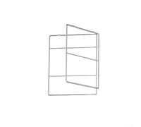 pour étagère Torchons Acier Inoxydable Gain de Place pour étagère(Two-panel)