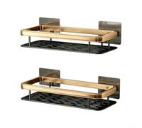 pour étagère Triangle Double Couche Perçage 30x13cm pour étagère