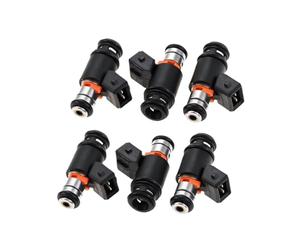 Pour EuroVan Pour Golf Pour Jetta Pour Wagon Pour Jetta 2.8L V6 1999 2000 01 2002 6 X IWP022 805000348303 Injecteurs Carburant Injecteur Carburant