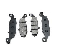 Pour EX650 ER-6F 2007 2008 2009 2010 Pour NINJA650 EX650 2012 2013 2014 2015 2016 Plaquettes De Frein Avant Arrière Moto Plaquette de frein à disque(AVANT GAUCHE ET DROIT)