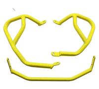 Pour F750GS F850GS 2018-2021 Moto Moteur Protection De Réservoir Pare-chocs Haut-bas Carénage Cadre moto crash bar cadre barre(Yellow Lower)