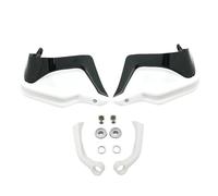 pour F850GS F750GS Adventure 2018 2019 2020 2021 2022 2023 Protège-Mains Protecteur Pare-Brise Moto(White Black Set)