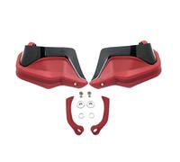 pour F850GS F750GS Adventure 2018 2019 2020 2021 2022 2023 Protège-Mains Protecteur Pare-Brise Moto(Red Black Set)