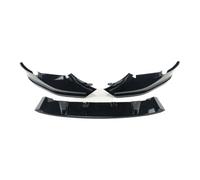 Pour F90 M5 M5C 18-20 Garniture Protection Diffuseur Séparateur Avant | Spoiler Pare-Choc Avant Carrosserie Becquet Lèvre Pare-chocs Avant 3X Par Aspect Carbone Noir Brillant(Gloss Black)