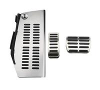Pour Fabia Voiture Style Pédale Coussinet Repose-pied Voiture Pédale Pied Pédale Pied Frein Couverture Pad(AT A with rest pedal)