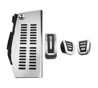 Pour Fabia Voiture Style Pédale Coussinet Repose-pied Voiture Pédale Pied Pédale Pied Frein Couverture Pad(MT B with rest pedal)