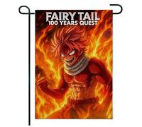 Pour Fai-ry Ta-il Drapeau de jardin, Drapeau de jardin personnalisé nom maison cour, Aménagement extérieur pour votre foyer, décoratif(A1,35 * 40cm)