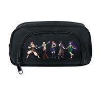 pour Fai-ry Ta-il Trousse Garcon, Trousse à Crayons Dessin Animé, Grande Capacité Sac D'école pour Garçons Filles Style(A4)