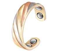 Pour femme, cuivre, bijoux tendance et tendance, design ouvert réglable avec texture torsadée unique, pour toutes les occasions