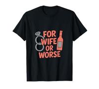 pour Femme ou Pire pour Un Mariage, Une fête de Mariage T-Shirt