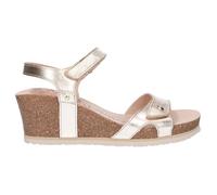 Panama Jack Sandales compensées Julia Shine B3 Femme Or Taille 39