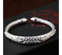 pour Femmes, rétro S990 de Mode Foot Craft Femmes A réglable Poissons Six Mots Mantra National Vêtements Accessoires