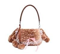 Pour Femmes Sacs Fourre-tout En Peluche À Main Sacs Sous Les Bras