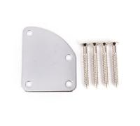 Pour Fende Start Tele guitare pièces 1 ensemble argent guitare cou plaque avec vis