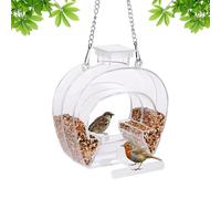 Pour fenêtre, support de décoration de jardin, transparent pour l'observation de la fenêtre, durable pour l'intérieur et l'extérieur, bleu cockatiel