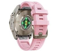 Pour Fenix 7S 6S 5S Pro Solar Silicone Light Gold Buckle Bands de montres rapides de 20 mm Bands de montre pour Epix Pro Gen 2 42 mm de descente MK2S / 3 / 3I pour les hommes hommes