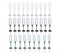 Pour feux de train 3 V CC AC 28 mm avec résistances pour 3 V (argenté) | Compatible avec l'échelle N, hauteur de 28 mm, faisceau LED blanc, construction en métal, idéal pour les tracés de pistes