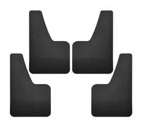 pour Fiat 500 500C 500L 500X 500e pour Abarth 595 695 Racing Mud Flaps Mudflaps Fender Arrow Sign Sticker FIXCOR(4 pièces-Noir)