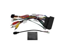 pour Fiat 500X 2014-2022 9 Pouces Façade D'autoradio Panneau Stéréo Faisceau Câbles Connecteur Cordon d'alimentation Adaptateur Décodeur Canbus WEFOLCC(Cable canbus)