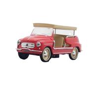 pour Fiat 600 Jolly Capri 1966 1:43 Dirt Bike Moulage sous Pression Modèle en Alliage Simulation Collection Statique Mémorial