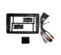 pour Fiat pour Bravo 2006-2019 2020 2021 2 Din Cadre Voiture Fascia CanBus Boîte Adaptateur Android Radio Tableau Ligne Montage Kit Panneau Fascia du Panneau Radio(Frame Sets)