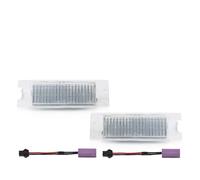 Pour FIAT Pour Bravo Pour Grande Pour Punto Éclairage Plaque D'immatriculation À LED SMD Canbus Sans Erreur Eclairages Plaque Immatriculation