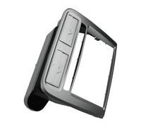 Pour Fiat Pour Grand Punto 2005-2009 Kit De Garniture De Tableau De Bord Pour Autoradio Double DIN Côté Gauche Moulages intérieurs