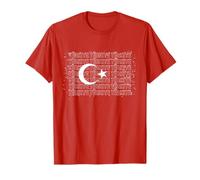 Pour Fier Turc La Fête Nationale Turquie Un Drapeau Turquie T-Shirt