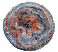 Pour fil dégradé arc-en-ciel, mohair doux pour écharpes et pulls, grande longueur pour travaux manuels ininterrompus, transitions de couleurs créatives (type A)