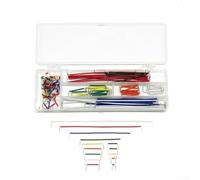 Pour fils de saut, câbles de platine d'expérience, kit électronique, code couleur, 140 pièces, pour projets de bricolage, pour Arduino, pour Raspberry Pi