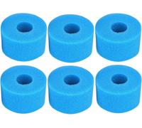 pour Filtre Mousse Spa Intex S1, Éponge Filtrante Type S1, Cartouche Filtrante RéUtilisable pour Intex Type S1, Cartouche Filtrante Réutilisable pour Bain à Remous,Éponge filtrante de Piscine Lavable