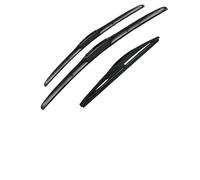 Pour Fit Jazz 3 MK3 RS 2014-2020 Kit De Balais D'essuie-glace Avant Et Arrière Recharges Lave-glace Essuie-Glaces Plats(LHD,Front Rear)