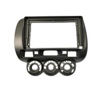 pour Fit pour City pour Jazz 2006 Garniture D'installation Cadre De Façade D'autoradio DVD Stéréo 2 DIN 9 Pouces CFCKHPTHAZ(Left Driving)