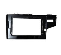 pour Fit pour Jazz 2014-2018 Façade D'autoradio Stéréo Android MP5 10,1 Pouces Cadre De Panneau Unité Principale 2 DIN Cache De Tableau De Bord(Right Wheel)