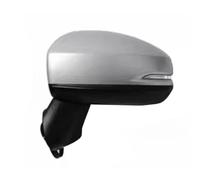 Pour Fit Pour Jazz 2015-2019 Gk5 Rétroviseur De Porte De Voiture Assy Avec Lampe Ensemble De Rétroviseur Latéral Pliant Électrique Ensemble rétroviseur(BLANC,R 5Wires)