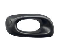 Pour Fit Pour Jazz GE6 GE8 2012 2013 2014 Pare-chocs Avant Brouillard Couvercle Non Peint Cache-lentille phare voiture(R)