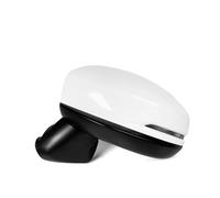 Pour Fit Pour Jazz Gk5 2015-2020 Voiture Aile Porte Côté Miroir Assy 3 Broches 5 Broches 7 Broches Rétroviseur Pliant Couverture Assemblée Ensemble rétroviseur(White left 5pins)