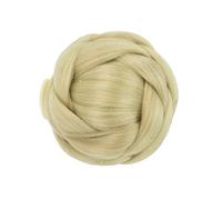 Pour fixer et décorer les cheveux Cheveux synthétiques tressés Chignon danseur cheveux beignet postiches Scrunchie griffe cheveux Chignon Chignon for fête de mariage Pince à cheveux(Dirty Blonde)