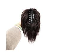Pour fixer et décorer les cheveux Chignon en désordre morceau de cheveux pince à pince dans les chignons de cheveux morceau de cheveux for les femmes droite courte haute queue de cheval Extension ébou