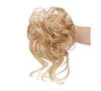 Pour fixer et décorer les cheveux Pieces Curly Chignon Donut Chouchou for femme , Messy Bun Hair Piece, Synthétique Tousled Updo Hair Buns Extension Elastic Hair Band Hair Pince à cheveux(27T613)