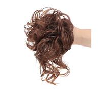 Pour fixer et décorer les cheveux Pieces Curly Chignon Donut Chouchou for femme , Messy Bun Hair Piece, Synthétique Tousled Updo Hair Buns Extension Elastic Hair Band Hair Pince à cheveux(30T4)