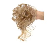 Pour fixer et décorer les cheveux Pieces Curly Chignon Donut Chouchou for femme , Messy Bun Hair Piece, Synthétique Tousled Updo Hair Buns Extension Elastic Hair Band Hair Pince à cheveux(107)