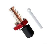 Pour FLASHFORGE AD5M Compatible Hot End Assemblage avec buse amovible en acier trempé 24 V 48 W Chauffage et montage triangulaire renforcé (0,4 mm)