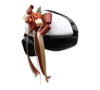 pour fleur Soie pour voiture Mariage 36cm pour déco pour fleur(4PC orange) | Soie douce, fleurs réalistes, fixation pour facile, pour idéal mariage, 36cm de longueur