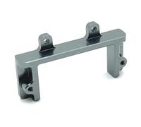 Pour FMS FCX24M Pour Camel D90 D110 Pour Defender Découvert 1/24 Essieu Avant Arrière Tasse Direction C Fixation Servo Siège Pièces Voiture RC PièCes Coupe Direction Rc(Silver,Servo seat)