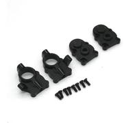 Pour FMS Pour FCX24 1/24 Essieu Pour Porte Engrenage Métallique C Bloc Coupelle Direction Couvercle D'engrenage Accessoires Voiture Rc Mise Niveau Remplacement RC Pièces De Voiture(Black)