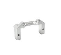 Pour FMS Pour FCX24 1/24 Métal Essieu Avant Mécanisme Direction Fixation Siège Télécommande Voiture Mise À Niveau Remplacements Accessoires Accessoires Jouets RC(Silver)